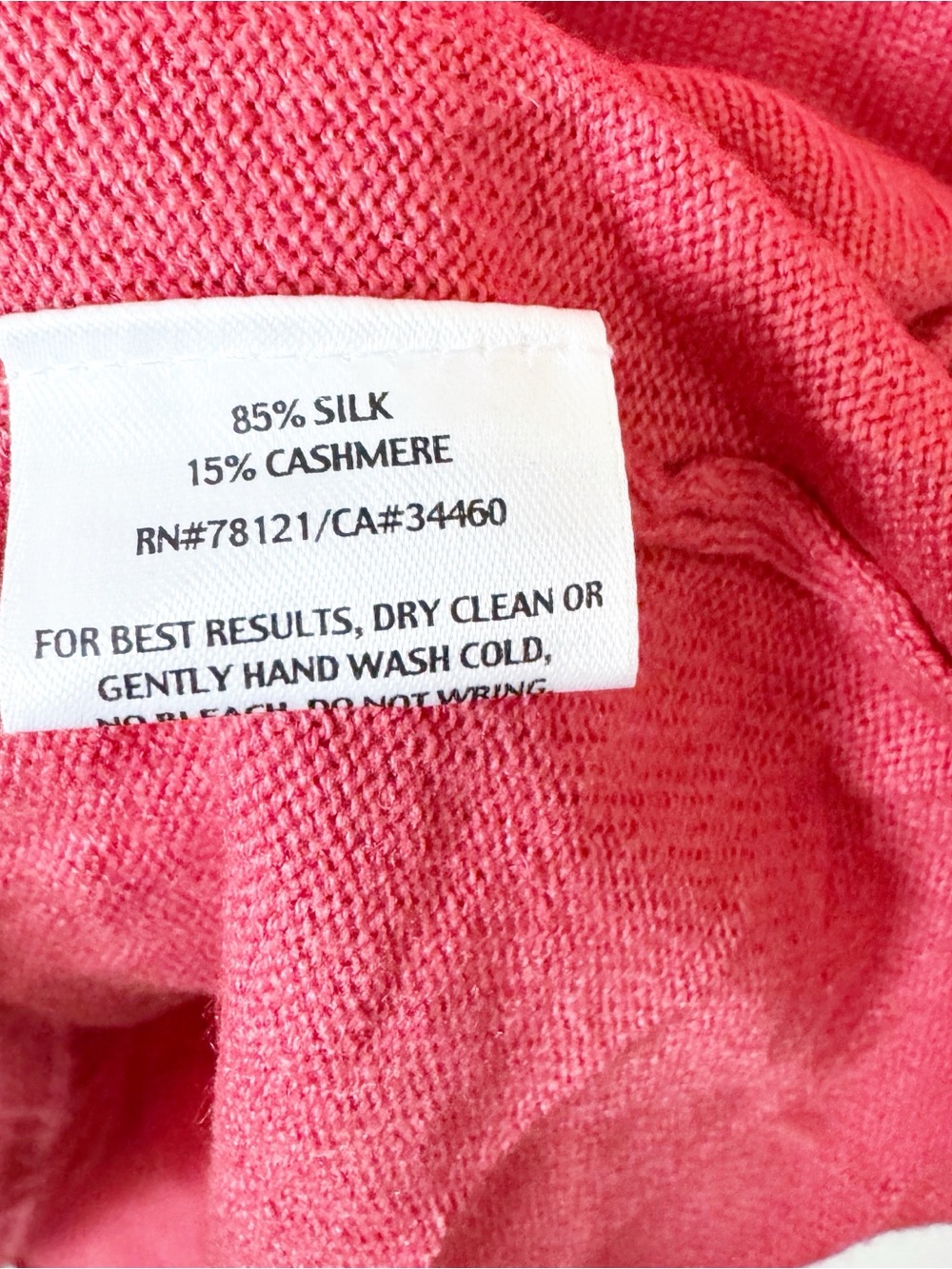 Eileen Fisher Mimos Pink V-Neck Silk and Linen Drawstring Tunic - Picture 7 of 11